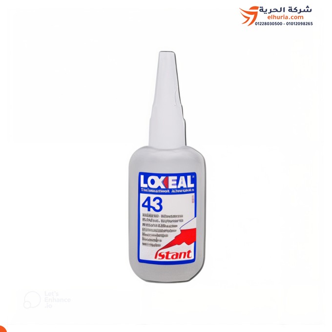 LOXEAL adhesive package 43, weighing 20 gm